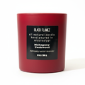 Black Flamez Mahogany Teakwood Scented Candle – 10 oz Paraffin Wax